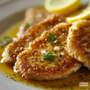 Piccata de Veau Classique au Citron