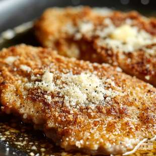 Piccata de Veau au Parmesan