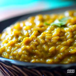 Risotto de Lentilles Corail au Curry