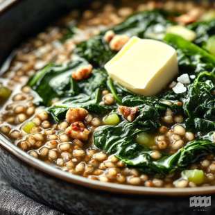 Risotto de Sarrasin aux Épinards
