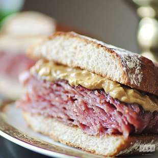 Pastrami On Rye Sandwich