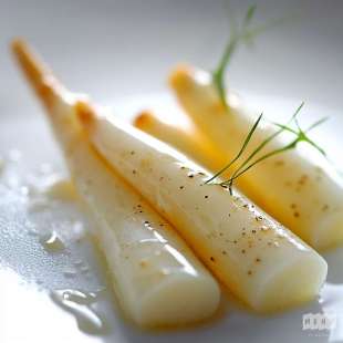 Panais Glacés à Blanc