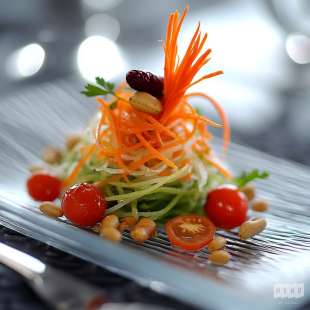 Salade de Papaye Verte Classique