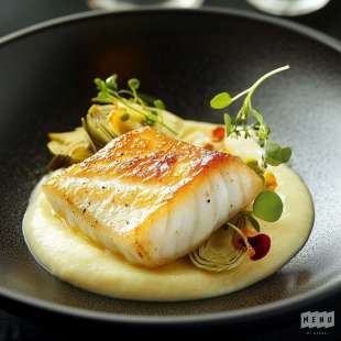 Saint-Pierre Poêlé, Purée de Topinambour