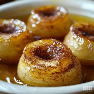 Pommes Rôties au Miel et Cannelle