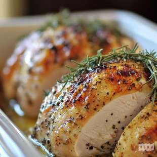 Suprême de Poulet Rôti aux Herbes