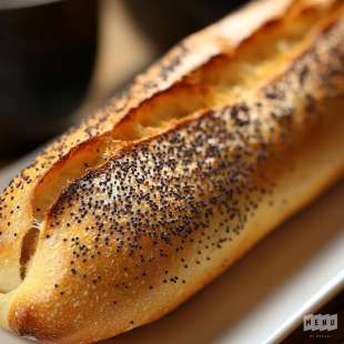 Demi Baguette Tradition Pavot pour Sandwich