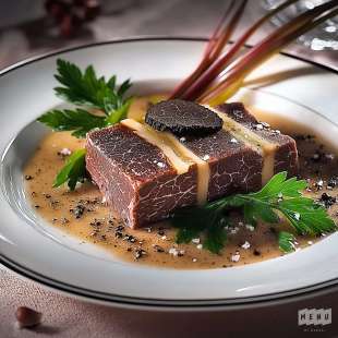 Pressé de Boeuf à la Truffe et Foie Gras