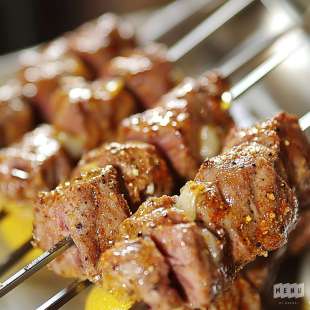 Kebab de Veau Mariné (Preparation 1Kg)