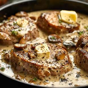 Quasi de Veau Sauce Forestière