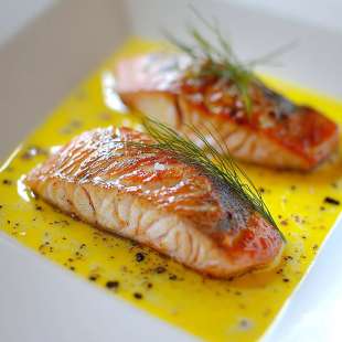 Rouget Sauce Safran et Fenouil