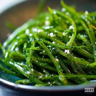 Salicornes Sautées au Beurre et Ail