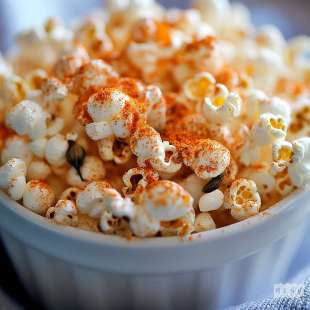 Pop-Corn au Piment d'Espelette et Ail