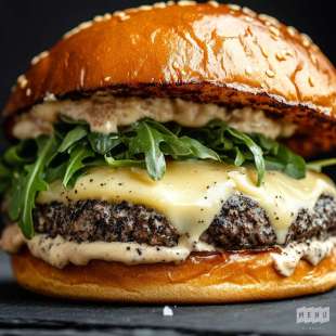 Smash Burger à la Truffe et Comté