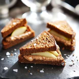 Mini Club Pain d'Épices, Foie Gras et Poire