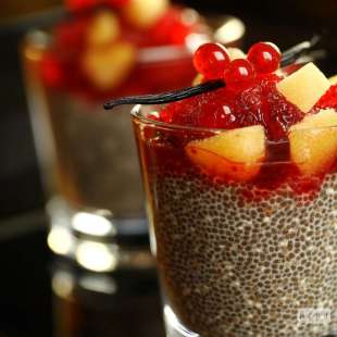 Pudding de Chia aux Fruits Rouges et Vanille