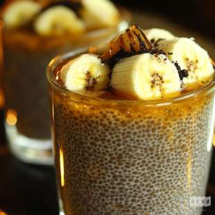 Pudding de Chia à la Banane et Miel