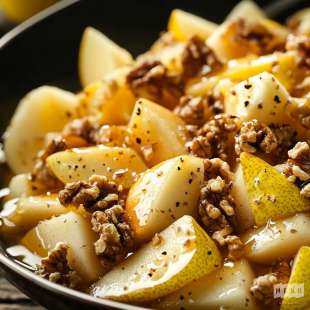 Salade de Fruits Pomme, Poire et Noix