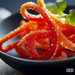Tempura de Poivrons Rouges