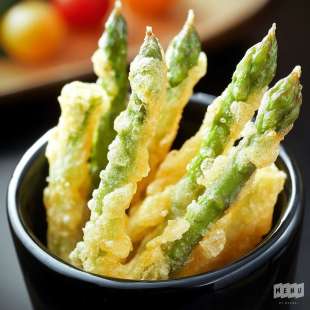 Tempura d'Asperges Vertes
