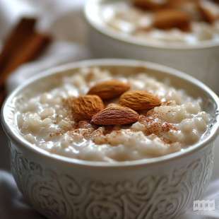 Riz au Lait d'Amande et Cannelle