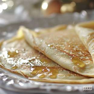 Crêpes au Lait d'Amande