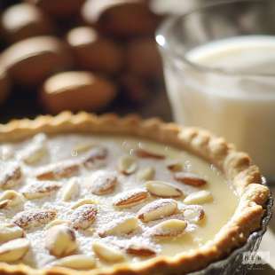 Tarte aux Amandes et Lait d'Amande