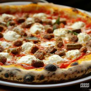Pizza Napolitaine Salsiccia E Friarielli