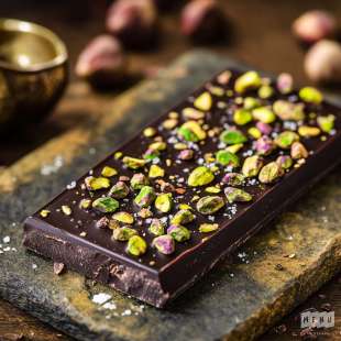 Tablette Chocolat Noir et Pistaches