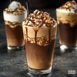 Café Frappé Chocolat et Noisette