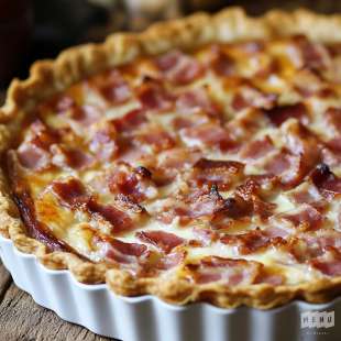 Tarte aux Blettes et Lardons