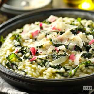 Risotto aux Blettes et Pecorino