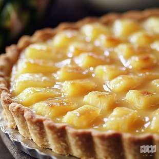 Tarte Fine à L’Ananas et Vanille