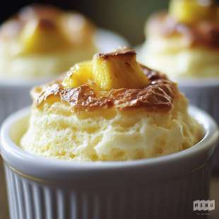 Soufflé à L’Ananas et Rhum