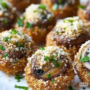 Cromesquis de Champignons et Parmesan