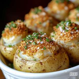 Pomme de Terre Farcie aux Oursins
