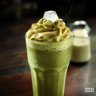 Recette Boisson : Café Frappé Matcha et Lait d'Amande