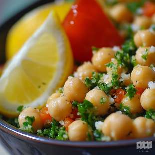Taboulé aux Pois Chiches et Citron