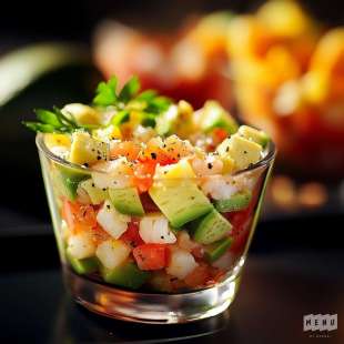 Tartare de Tourteau et Avocat