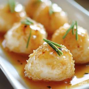 Petoncles en Tempura et Sauce Aigre-Douce