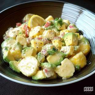 Salade de Coeur de Palmier et Avocat