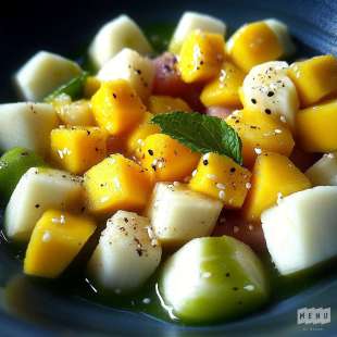 Tartare de Coeur de Palmier et Mangue