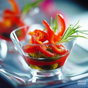 Pickles de Poivrons Rouges