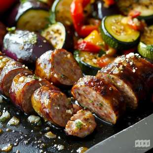 Saucisse au Couteau, Poêlée de Légumes