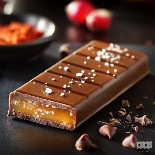 Tablette de Chocolat au Lait Caramel et Fleur de Sel