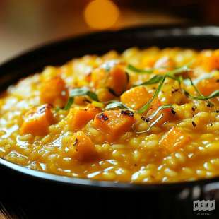 Risotto au Potiron