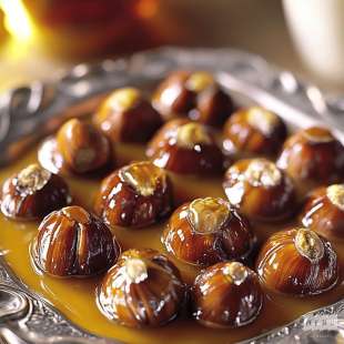 Châtaignes Caramélisées au Miel
