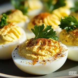 Oeufs Mimosa au Curry