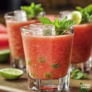 Smoothie Pastèque et Citron Vert