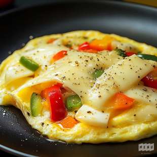 Omelette au Comté Aop et Légumes (Egalim)